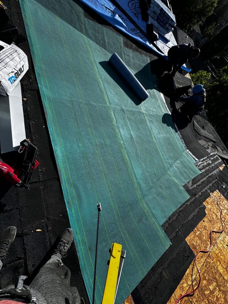 residential flat roof replacement Malarkey Omni Seal System