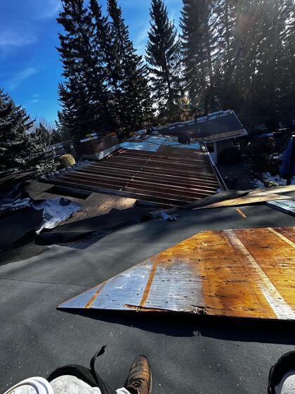 inspection discovered low r value to attic top up in progress