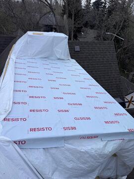 temporary tarp up calgary insurance claim